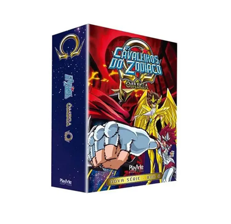 Box Os Cavaleiros do Zodíaco Ômega – Volume 4 (Com Luva) – Bazani House  Geek Store